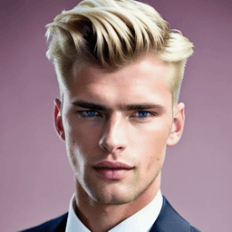 Quiff Blonde Hairstyle profile picture for men